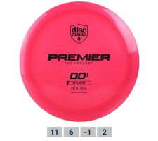 Diskgolfo diskas DISCMANIA Q-LINE PREMIER DD1
