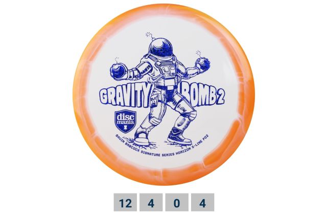 Diskgolfo diskas DISCMANIA S-LINE HORIZON PD2 Gravity Bomb 2 Diskgolfo diskas DISCMANIA S-LINE HORIZON PD2 Gravity Bomb 2