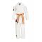 Karate suit Matsuru ALLROUND Balta EXTRA 65% polyester and 35% cotton 160 cm white