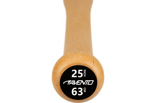 Kij bejsbolowy drewniany AVENTO 63 cm Kij bejsbolowy drewniany AVENTO 63 cm