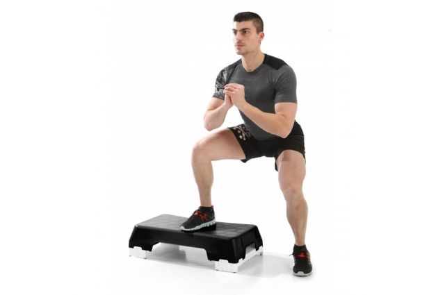 Aerobinė pakyla SVELTUS ECOSTEP 0281 (su paaukštinimu) Aerobinė pakyla SVELTUS ECOSTEP 0281 (su paaukštinimu)