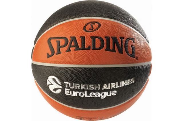 Piłki do koszykówki SPALDING Euroleague TF 500 R7 Piłki do koszykówki SPALDING Euroleague TF 500 R7