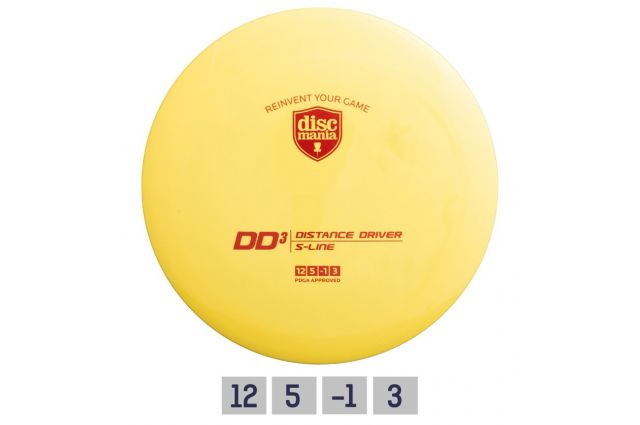 Dysk do disc golfu DISCMANIA Distance Driver S-LINE DD3 Dysk do disc golfu DISCMANIA Distance Driver S-LINE DD3