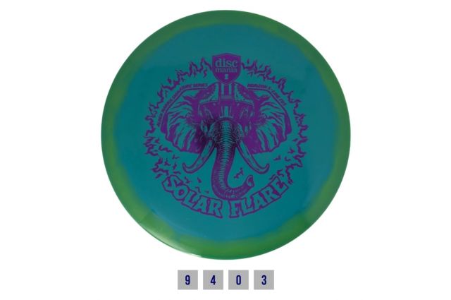 Diskgolfo diskas DISCMANIA S-LINE FD3 SOLAR FLARE Diskgolfo diskas DISCMANIA S-LINE FD3 SOLAR FLARE