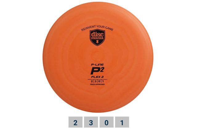 Diskgolfo diskas DISCMANIA P-LINE FLEX P2 Diskgolfo diskas DISCMANIA P-LINE FLEX P2