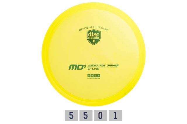 Diskgolfo diskas DISCMANIA C-LINE MD3 Diskgolfo diskas DISCMANIA C-LINE MD3