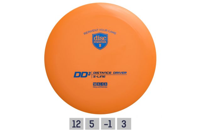 Dysk do disc golfu DISCMANIA S-LINE DD3-O Dysk do disc golfu DISCMANIA S-LINE DD3-O