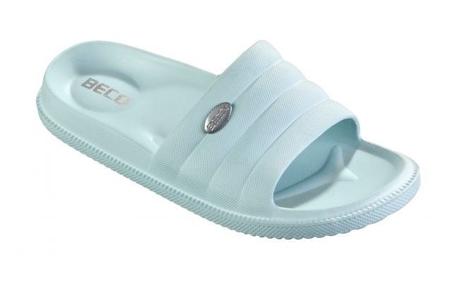 Šlepetės mot. BECO 90606 888 Žydra rozmiar 36