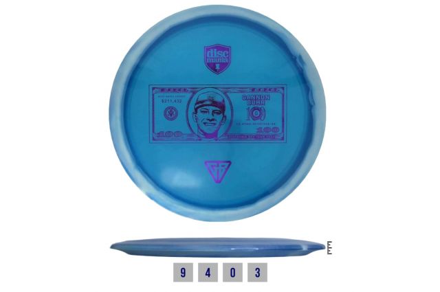 Diskgolfo diskas DISCMANIA C-LINE FD3 MONEY RECORD Diskgolfo diskas DISCMANIA C-LINE FD3 MONEY RECORD