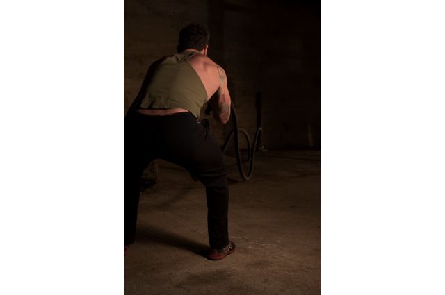 Jėgos virvė SVELTUS BATTLE ROPE 4501 10m Jėgos virvė SVELTUS BATTLE ROPE 4501 10m