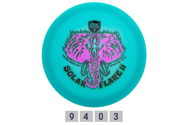 Diskgolfo diskas DISCMANIA C-LINE FD3 Glow Metalflake Solar Flare Fairway Driver Diskgolfo diskas DISCMANIA C-LINE FD3 Glow Metalflake Solar Flare Fairway Driver