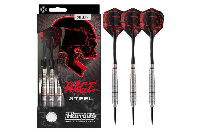Rzutki steeltip HARROWS RAGE