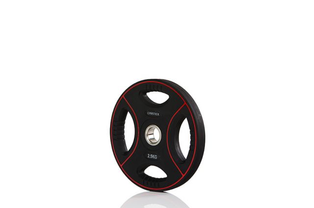 Svoriai štangai GYMSTICK D30mm 2,5kg Svoriai štangai GYMSTICK D30mm 2,5kg