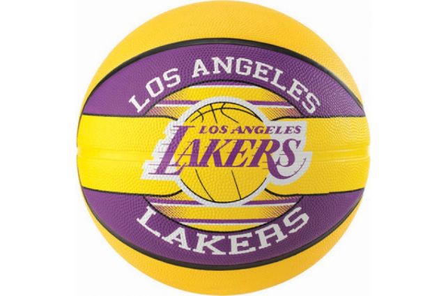 Piłki do koszykówki SPALDING NBA LA LAKERS R5 Piłki do koszykówki SPALDING NBA LA LAKERS R5