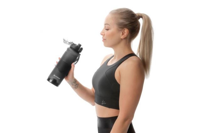 Bidon GYMSTICK 1 L czarny Bidon GYMSTICK 1 L czarny