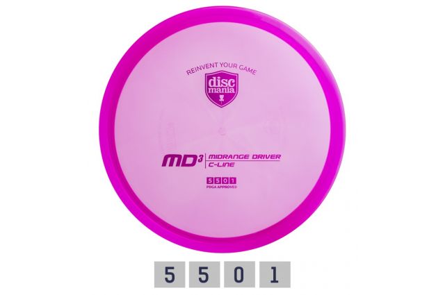 Diskgolfo diskas DISCMANIA C-LINE MD3 Diskgolfo diskas DISCMANIA C-LINE MD3