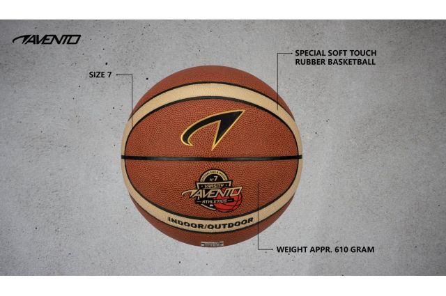 Piłka do koszykówki AVENTO Indoor/Outdoor 47BD rozmiar 7 Piłka do koszykówki AVENTO Indoor/Outdoor 47BD rozmiar 7
