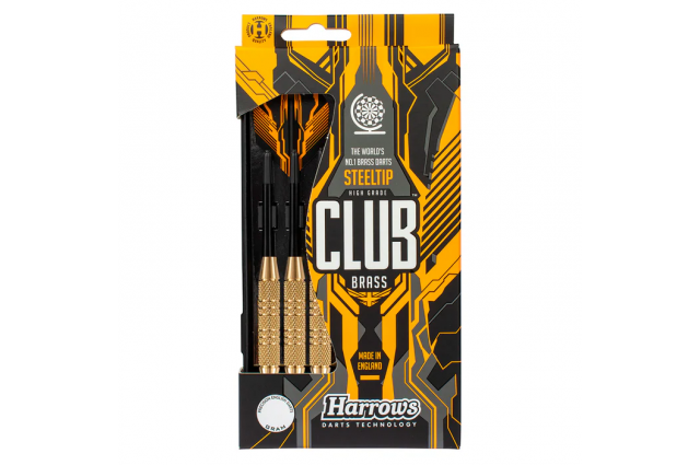 Darts strėlytės steeltip HARROWS CLUB BRASS