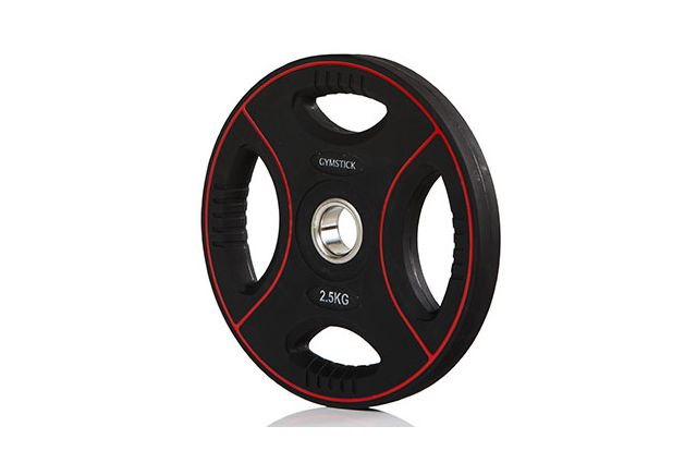 Svoriai štangai GYMSTICK D30mm 2,5kg Svoriai štangai GYMSTICK D30mm 2,5kg