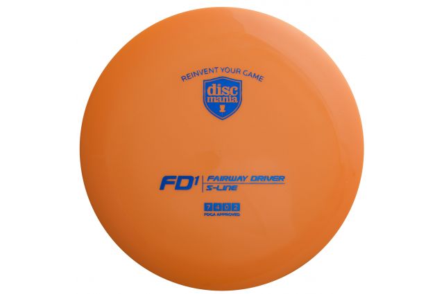 Diskgolfo diskas DISCMANIA S-LINE FD1 Fairway Driver Diskgolfo diskas DISCMANIA S-LINE FD1 Fairway Driver