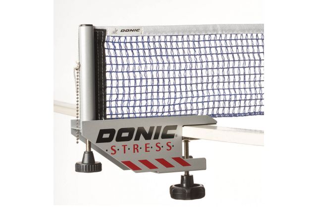 Siatka do tenisa stołowego DONIC Stress z uchwytem i śrubą Siatka do tenisa stołowego DONIC Stress z uchwytem i śrubą