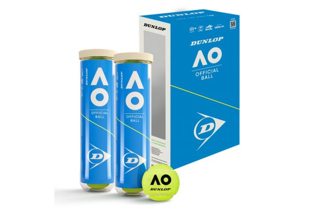 Lauko teniso kamuoliukai DUNLOP AUSTRALIAN OPEN GrandSlam 2x4vnt Lauko teniso kamuoliukai DUNLOP AUSTRALIAN OPEN GrandSlam 2x4vnt