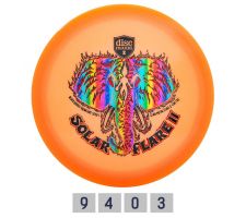 Diskgolfo diskas DISCMANIA C-LINE FD3 Glow Metaflake Solar Flame Fairway Driver