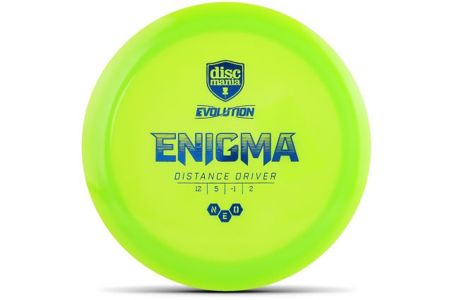 Diskgolfo diskas DISCMANIA NEO ENIGMA Evolution Distance Driver Diskgolfo diskas DISCMANIA NEO ENIGMA Evolution Distance Driver