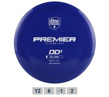 Diskgolfo diskas DISCMANIA Q-LINE PREMIER DD3