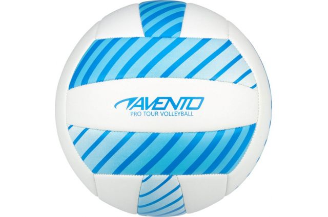 Paplūdimio tinklinio kamuolys AVENTO 16VF blue/white Paplūdimio tinklinio kamuolys AVENTO 16VF blue/white