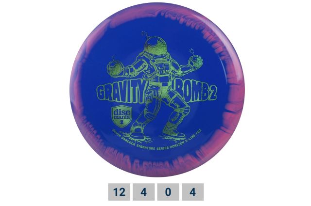 Diskgolfo diskas DISCMANIA S-LINE HORIZON PD2 Gravity Bomb 2 Diskgolfo diskas DISCMANIA S-LINE HORIZON PD2 Gravity Bomb 2