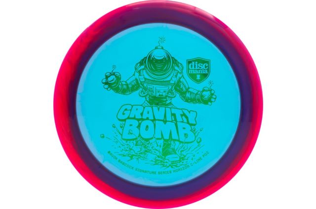 Diskgolfo diskas DISCMANIA C-LINE PD2 Gravity Bomb Distance Driver Diskgolfo diskas DISCMANIA C-LINE PD2 Gravity Bomb Distance Driver