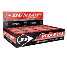 Piłki do squasha DUNLOP PROGRESS 1 red dot 12szt.