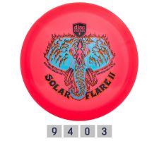 Diskgolfo diskas DISCMANIA C-LINE FD3 Glow Metalflake Solar Flare Fairway Driver